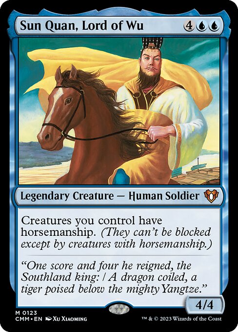 Sun Quan, Lord of Wu (CMM 123)