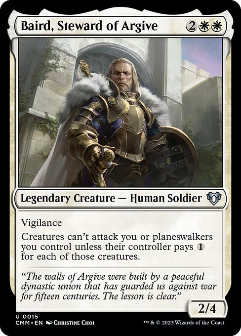 Baird, Steward of Argive (CMM 15)