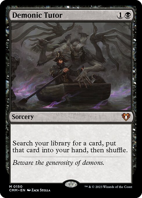 Demonic Tutor (CMM 150)