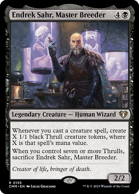 Endrek Sahr, Master Breeder (CMM 155)