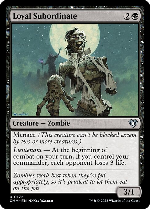 Loyal Subordinate (CMM 172)