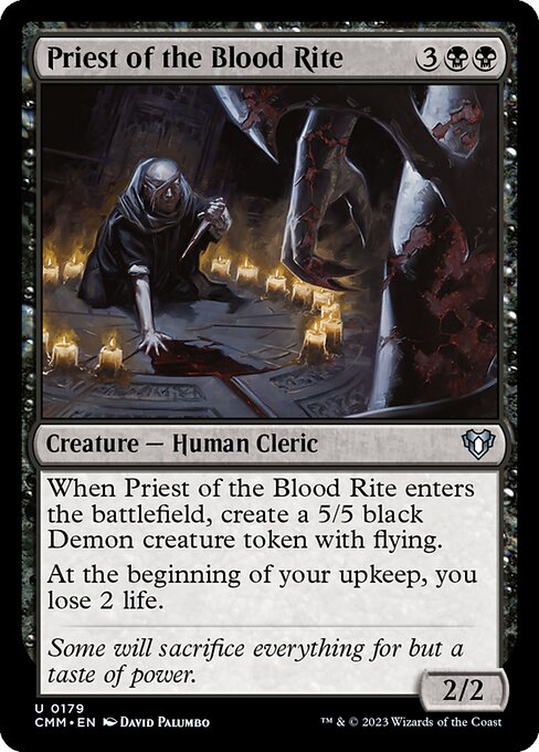 Priest of the Blood Rite (CMM 179)