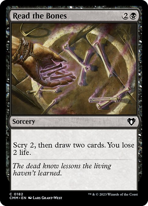 Read the Bones (CMM 182)