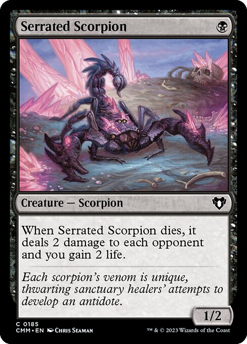 Serrated Scorpion (CMM 185)