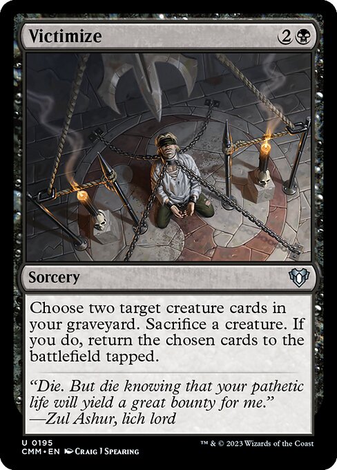 Victimize (CMM 195)