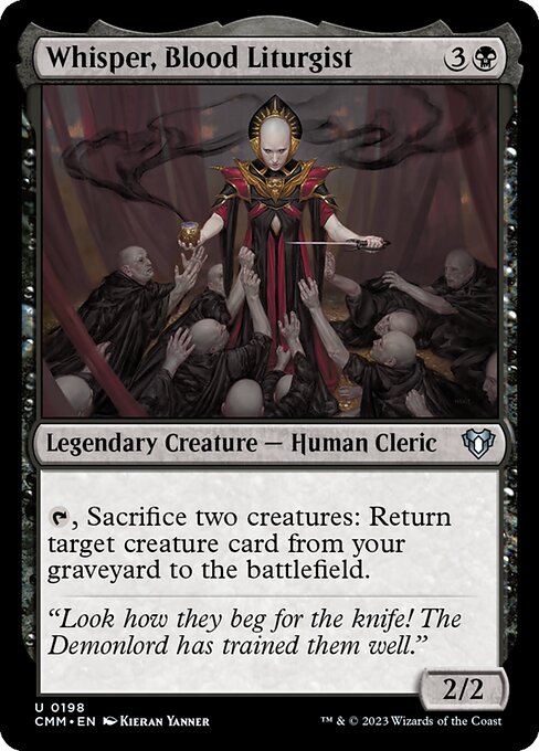 Whisper, Blood Liturgist (CMM 198)