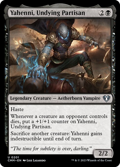 Yahenni, Undying Partisan (CMM 201)