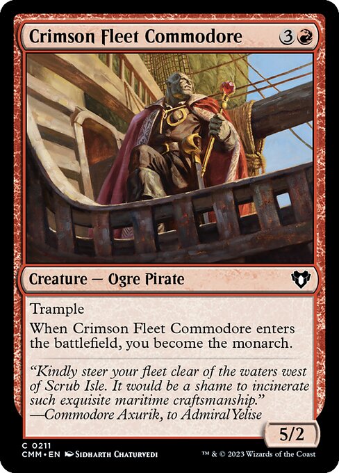 Crimson Fleet Commodore (CMM 211)