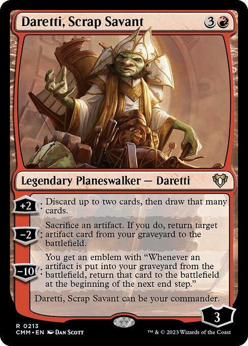 Daretti, Scrap Savant (CMM 213)
