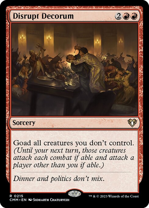 Disrupt Decorum (CMM 215)