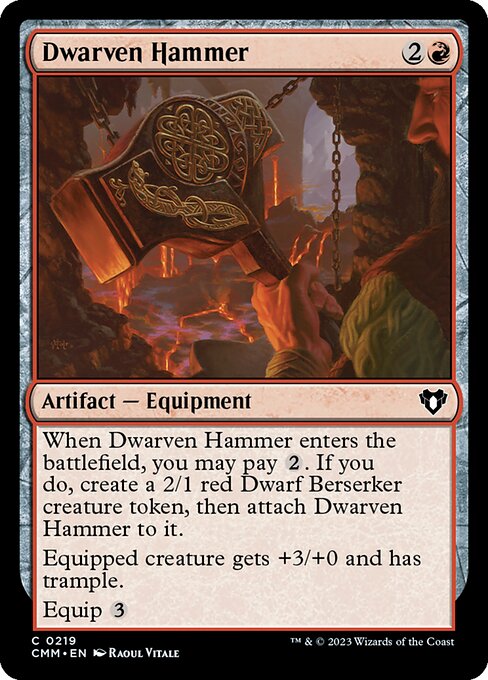 Dwarven Hammer (CMM 219)