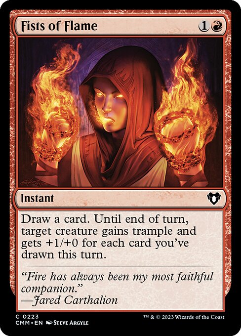 Fists of Flame (CMM 223)