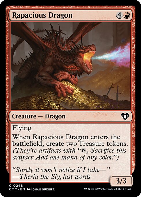 Rapacious Dragon (CMM 248)