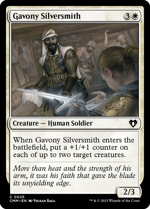 Gavony Silversmith (CMM 25)