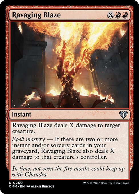 Ravaging Blaze (CMM 250)