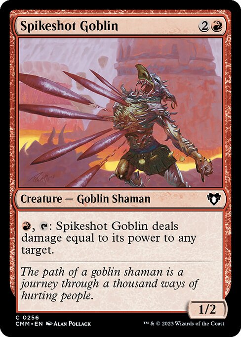 Spikeshot Goblin (CMM 256)