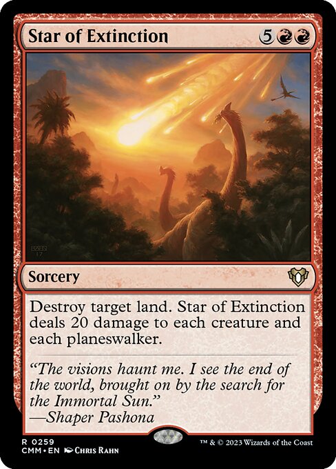 Star of Extinction (CMM 259)