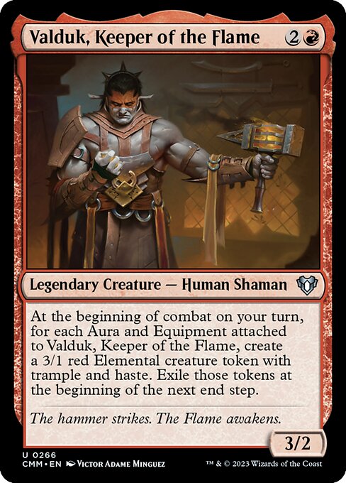 Valduk, Keeper of the Flame (CMM 266)
