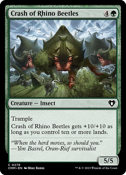 Crash of Rhino Beetles (CMM 279)
