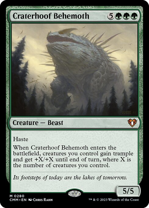 Craterhoof Behemoth (CMM 280)