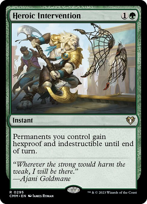 Heroic Intervention (CMM 295)