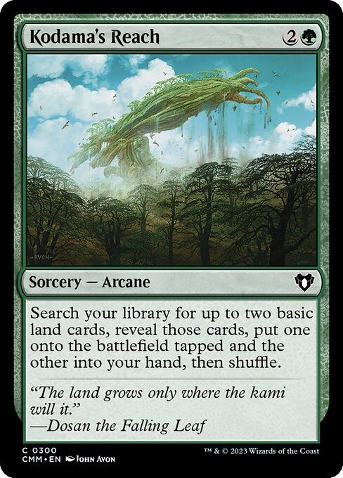 Kodama's Reach (CMM 300)