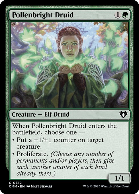 Pollenbright Druid (CMM 312)