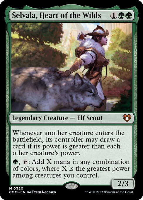 Selvala, Heart of the Wilds (CMM 320)
