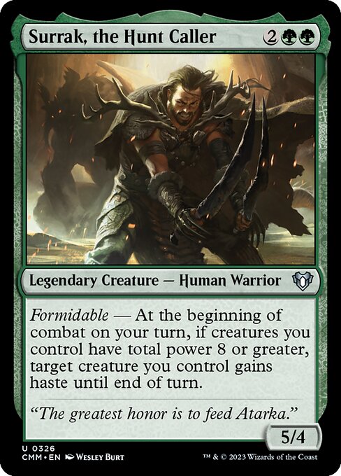 Surrak, the Hunt Caller (CMM 326)
