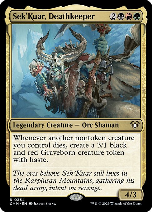 Sek'Kuar, Deathkeeper (CMM 354)