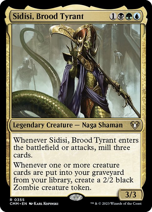 Sidisi, Brood Tyrant (CMM 355)