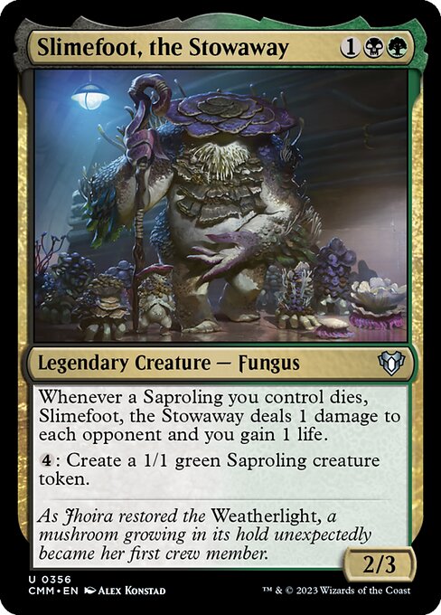 Slimefoot, the Stowaway (CMM 356)