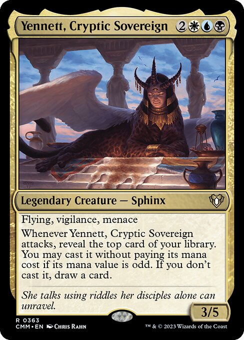 Yennett, Cryptic Sovereign (CMM 363)
