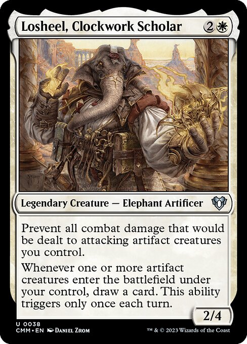Losheel, Clockwork Scholar (CMM 38)