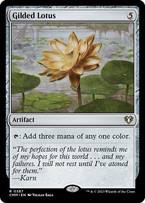 Gilded Lotus (CMM 387)