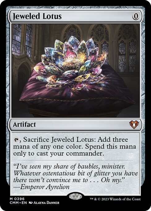 Jeweled Lotus (CMM 396)