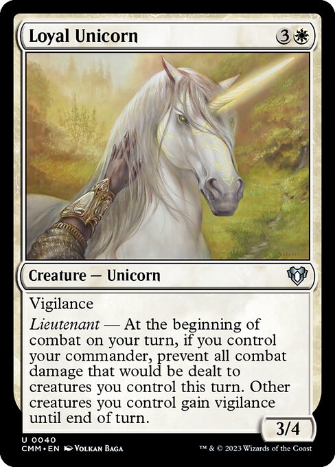 Loyal Unicorn (CMM 40)