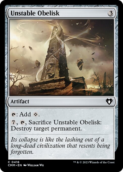 Unstable Obelisk (CMM 416)