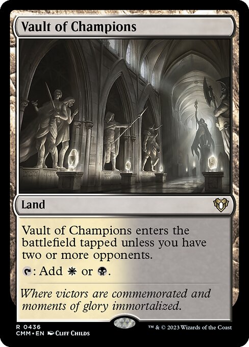 Vault of Champions (CMM 436)