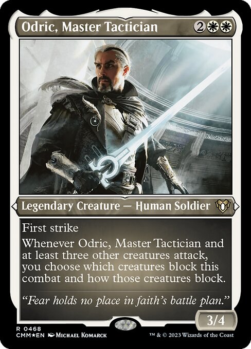 Odric, Master Tactician (CMM 468)