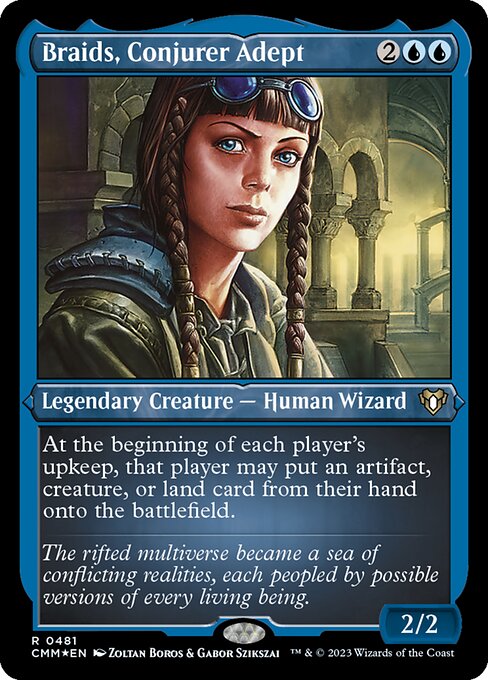 Braids, Conjurer Adept (CMM 481)