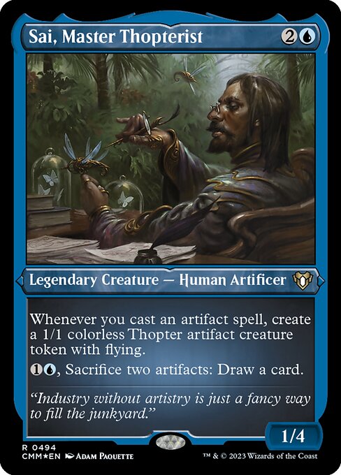 Sai, Master Thopterist (CMM 494)