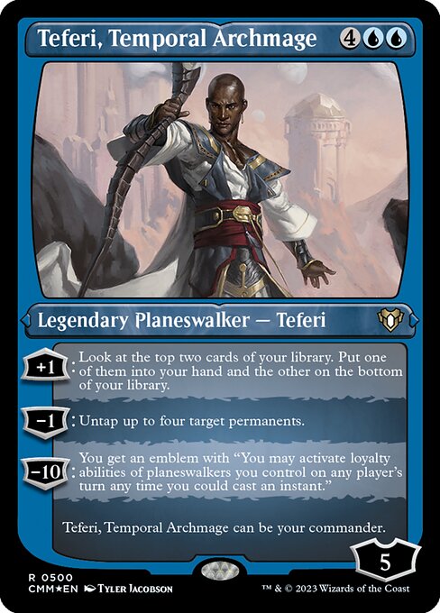 Teferi, Temporal Archmage (CMM 500)