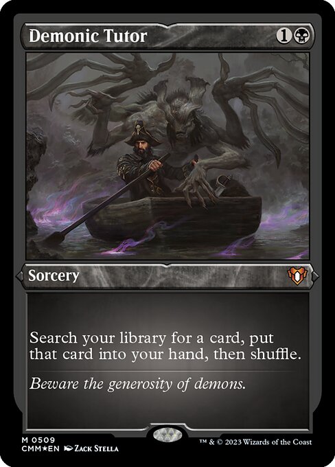 Demonic Tutor (CMM 509)