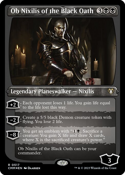 Ob Nixilis of the Black Oath (CMM 517)