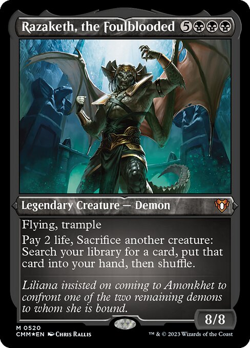 Razaketh, the Foulblooded (CMM 520)