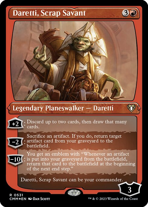 Daretti, Scrap Savant (CMM 531)