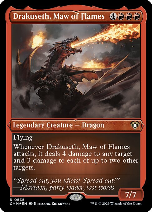 Drakuseth, Maw of Flames (CMM 535)
