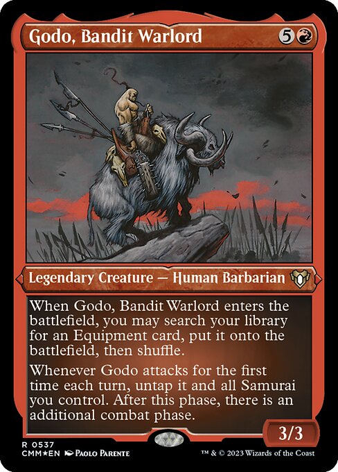 Godo, Bandit Warlord (CMM 537)