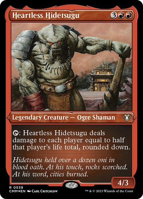 Heartless Hidetsugu (CMM 539)